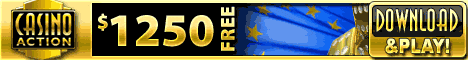 CasinoAction.com | €£$1250 and 1 Hour of Free Play!